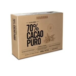 Alfajores 70% Cacao Puro Havanna x 4 unidades